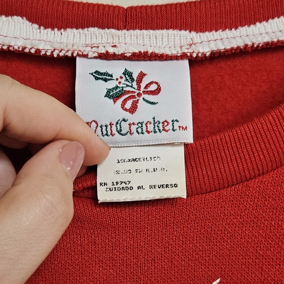 VTG Nutcracker S Christmas Winter Wonderland Holiday Sweater - Picture 2 of 6